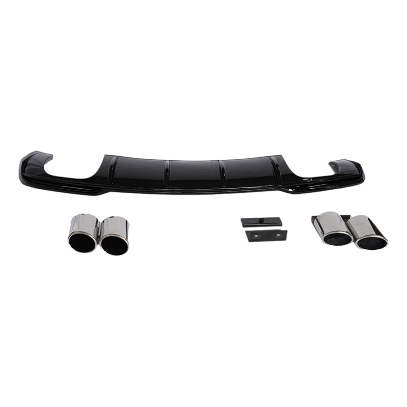 S-Line compatible A3 8V.5 rear diffuser with tips
